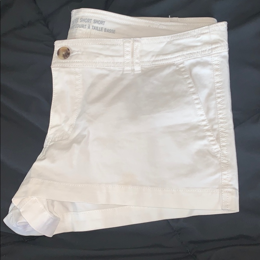 White Shorts